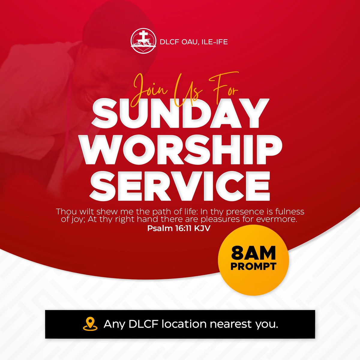 dlcfoau's tweet photo. β...But they that seek the LORD shall not want any good thing.β
Psalms 34:10
#ServiceWithDLCF
#SundayWorship
#CampusFellowship
#RenewalForTheSoul
#Prayer
#TransformativeWorship https://t.co/tc2yl3KBvB