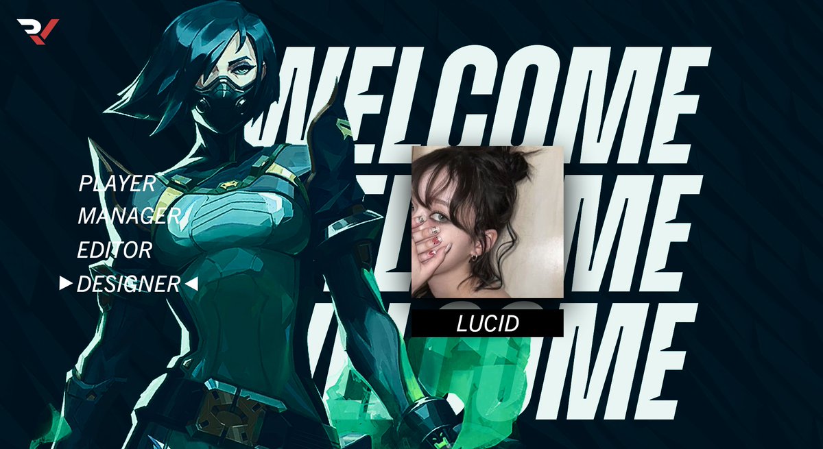 WELCOME TO NEW DESIGNER !!

Welcome Lucid (<a href="/IfNge7/">アカマツ ジュン</a>) 🎨
この度、Re:Vast に Lucid が加入します。

チームのグラフィック面を支える、
新しい仲間を歓迎しましょう🥳

#RV_WIN #RV_WIN #RV_WIN