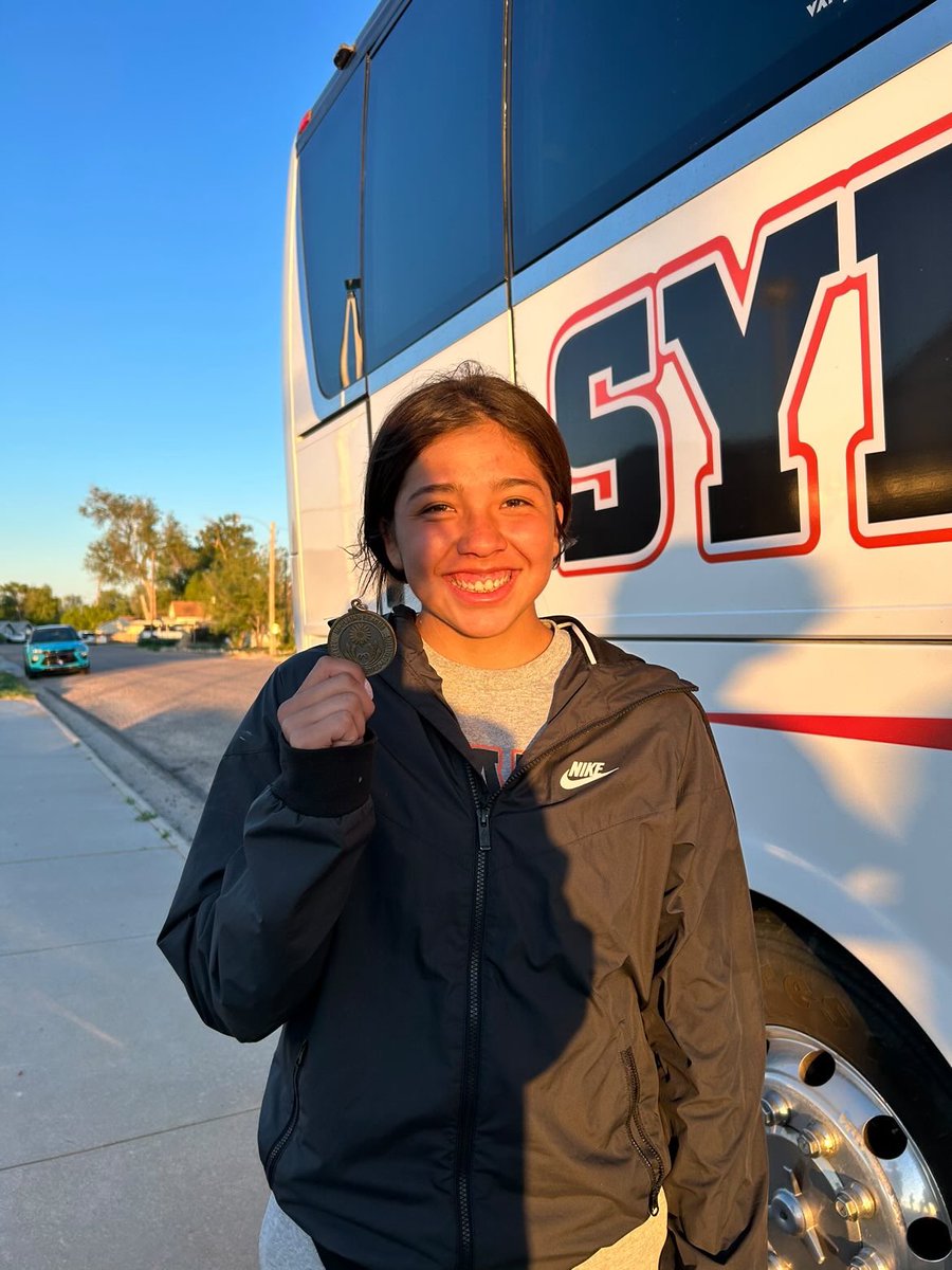 sportsinkansas's tweet photo. Yaya Moreno of Syracuse High School breaks a 5 year old long jump record. Her jump was 17’7 - ranks 18th all classes in Kansas this season.
#sportsinkansas https://t.co/hlZPKNHg1w