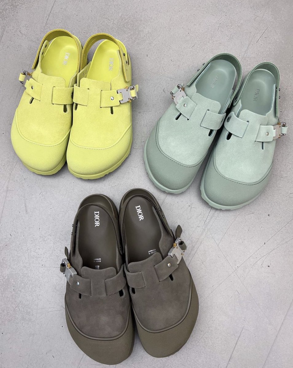 Dior x Birkenstock V2!🖤