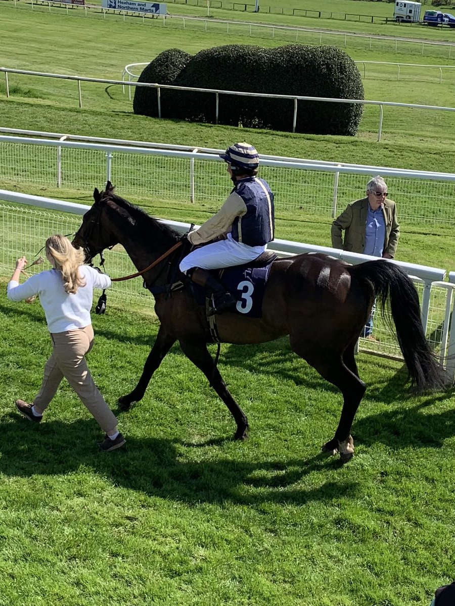 Matts Commission &amp; <a href="/loisteal/">Lois Teal</a> returning victorious in the Heart  of all England Hunters’ Chase <a href="/HexhamRaces/">Hexham Racecourse</a> <a href="/JGPaxtons/">JG Paxton & Sons</a> 🏇🏻🏆🥇