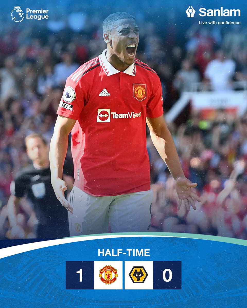 sanlam's tweet photo. 🏆 The Red Devils lead the way at the break!

Join our matchday fun and be a winner with Sanlam.

Hit the link to win a trip to watch a Premier League match next season: https://t.co/MiHcOms3Es

#StrikeWithConfidence

Ts&amp;Cs Apply https://t.co/rDICbs79A2