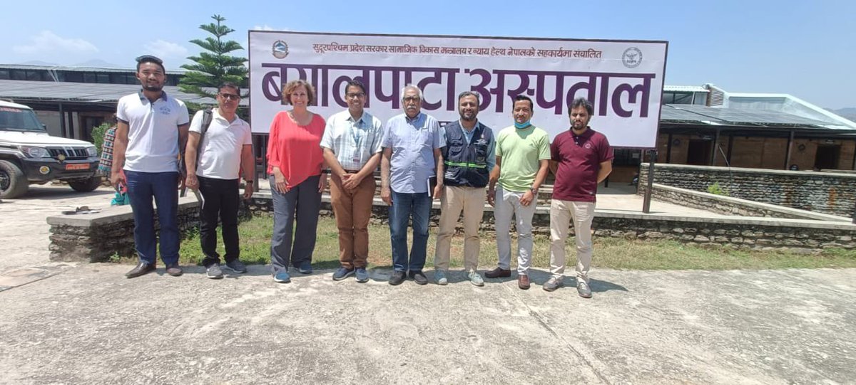 HaarKarin's tweet photo. 📢 Field mission to #Kanchanpur #Kailali and #Accham completed ✔️ to review programs on #malaria #kalaazar #LF &amp; #Dengue in 🇳🇵
🙏2 @PandavRajesh &amp; team @WHONepal for great coordination &amp;work https://t.co/lki4cmmSi0