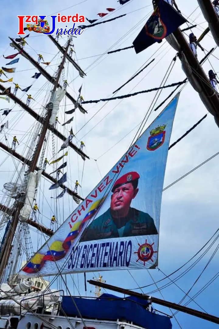 Arribo hoy en la mañana a La Habana el buque escuela Simón Bolívar. Bienvenidos a Cuba hermanos venezolanos, seguimos reafirmando al mundo q nuestros pueblos están unidos para siempre, ¡ Que viva la unión latinoamericana!. #IzquierdaUnida #DiplomaciaUniónYCrecimiento #CorazónRojo