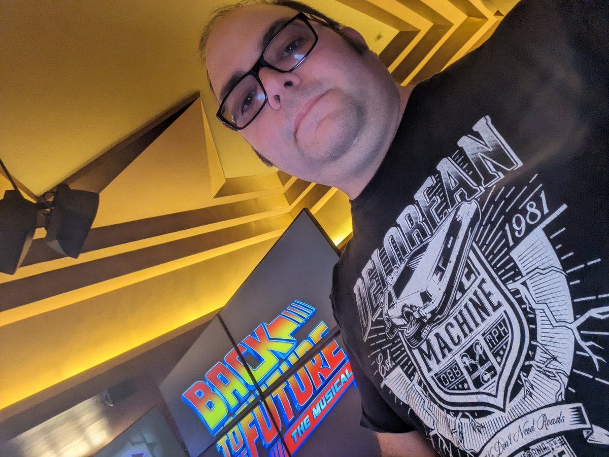 PFriend82's tweet image. #MeInMyQwertee @qwertee @BTTFmusical 
#Outatime #ItWorks #BackToTheFuture