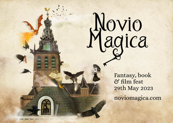 Novio Magica: een nieuw fantasyfestival over boeken en films: Op 29 mei, tweede pinksterdag, zijn de Stevenskerk en het Mariënburgplein in Nijmegen het decor van een nieuw festival: Novio Magica, fantasy, book & film fest. Bestsellerauteur en ambassadeur… dlvr.it/SnzkC6