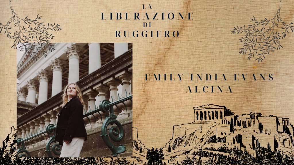 more plugs for Ruggiero with <a href="/SidneyMusicSoc/">Sidney Sussex College Music Society</a> ✨ I am so excited to sing Alcina, the seductive sorceress who tries to keep the impressionable Ruggiero under her spell - come along next week to see if I succeed 😮 adcticketing.com/whats-on/opera…