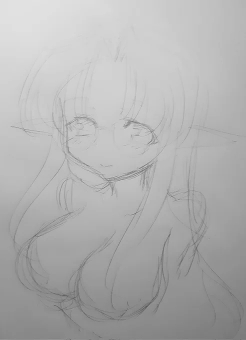 うちのこ描いておしごといってきます
