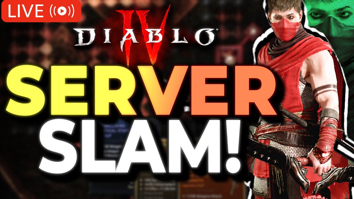 playergamedev's tweet photo. Live now. Come join me on the Diablo 4 Server Slam.  https://t.co/VBSk81bqwW

#twitchstreamer #diablo4 #diablo #gamingcommunity #twitchgaming #streamerlife #playtogether #jointhefun #twitch #gamer #gaming #streamer #playergamedev https://t.co/6fijI0rlkq
