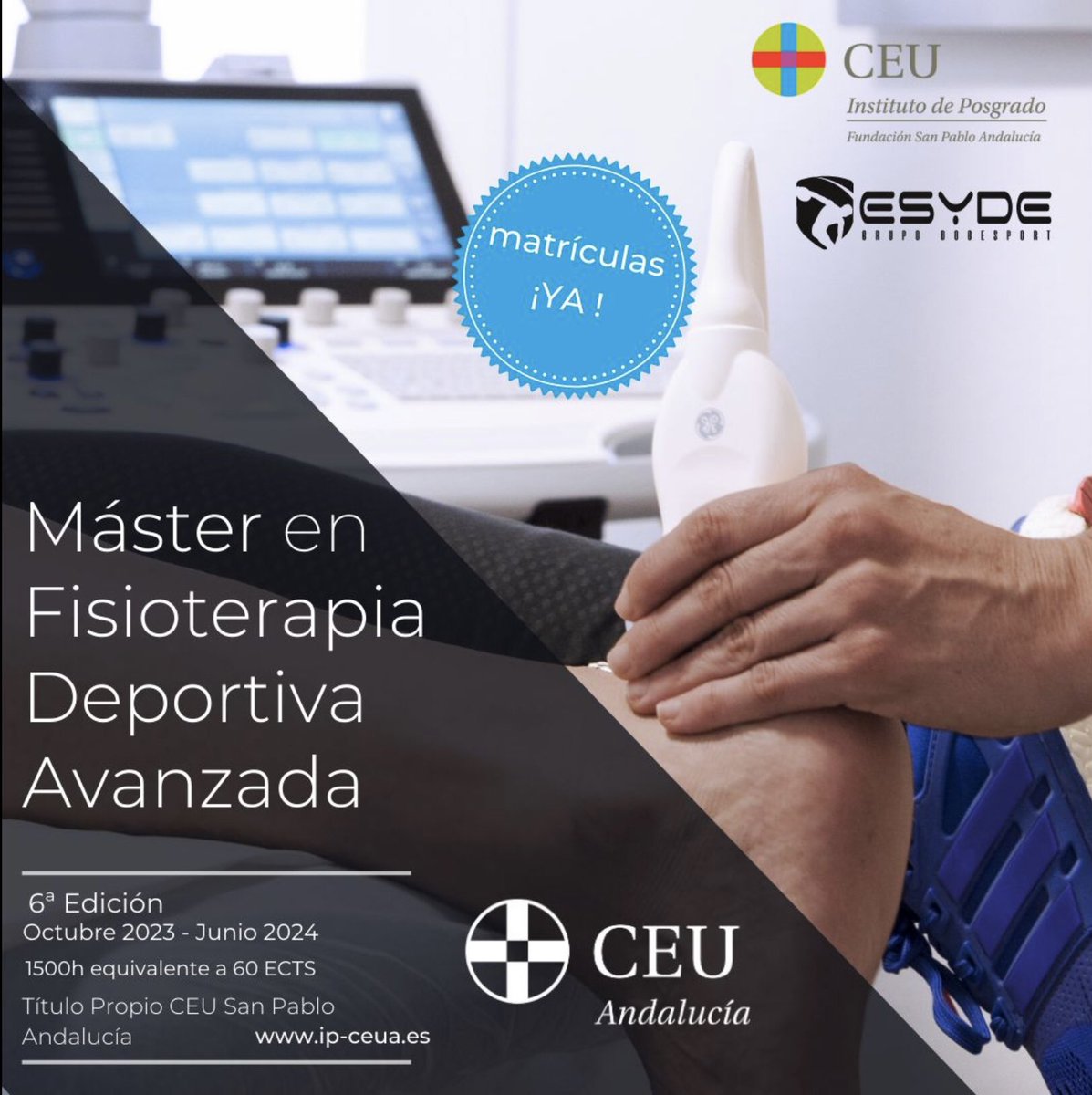 Ilusionados para otro año más! Nuevos compañeros por formar con profesionales top de la fisioterapia deportiva! No pierdas la oportunidad de rodearte de los mejores y crecer profesionalmente! Más información, escríbeme mensaje privado o esyde.eu. 🏐 🥎 🎾 🏈🏀⚽️🎱