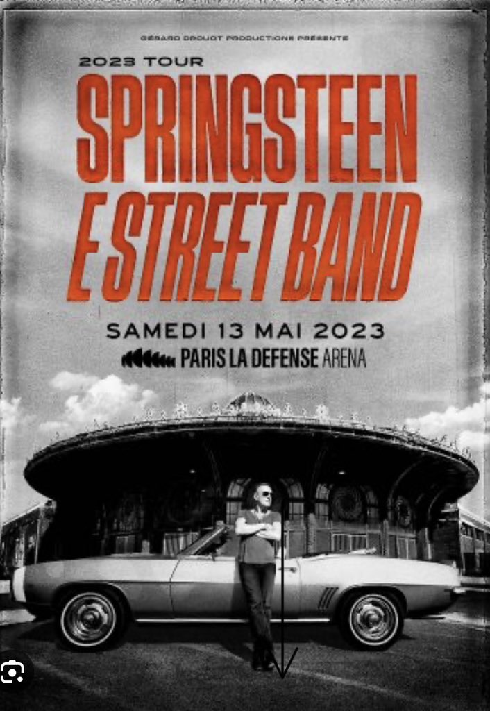 fquedeville's tweet image. Retrouvailles 35 ans après  #springsteenparis