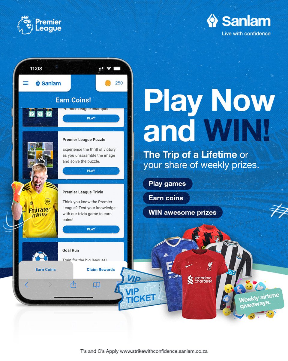 sanlam's tweet photo. 🏆 The Red Devils lead the way at the break!

Join our matchday fun and be a winner with Sanlam.

Hit the link to win a trip to watch a Premier League match next season: https://t.co/MiHcOms3Es

#StrikeWithConfidence

Ts&amp;Cs Apply https://t.co/rDICbs79A2
