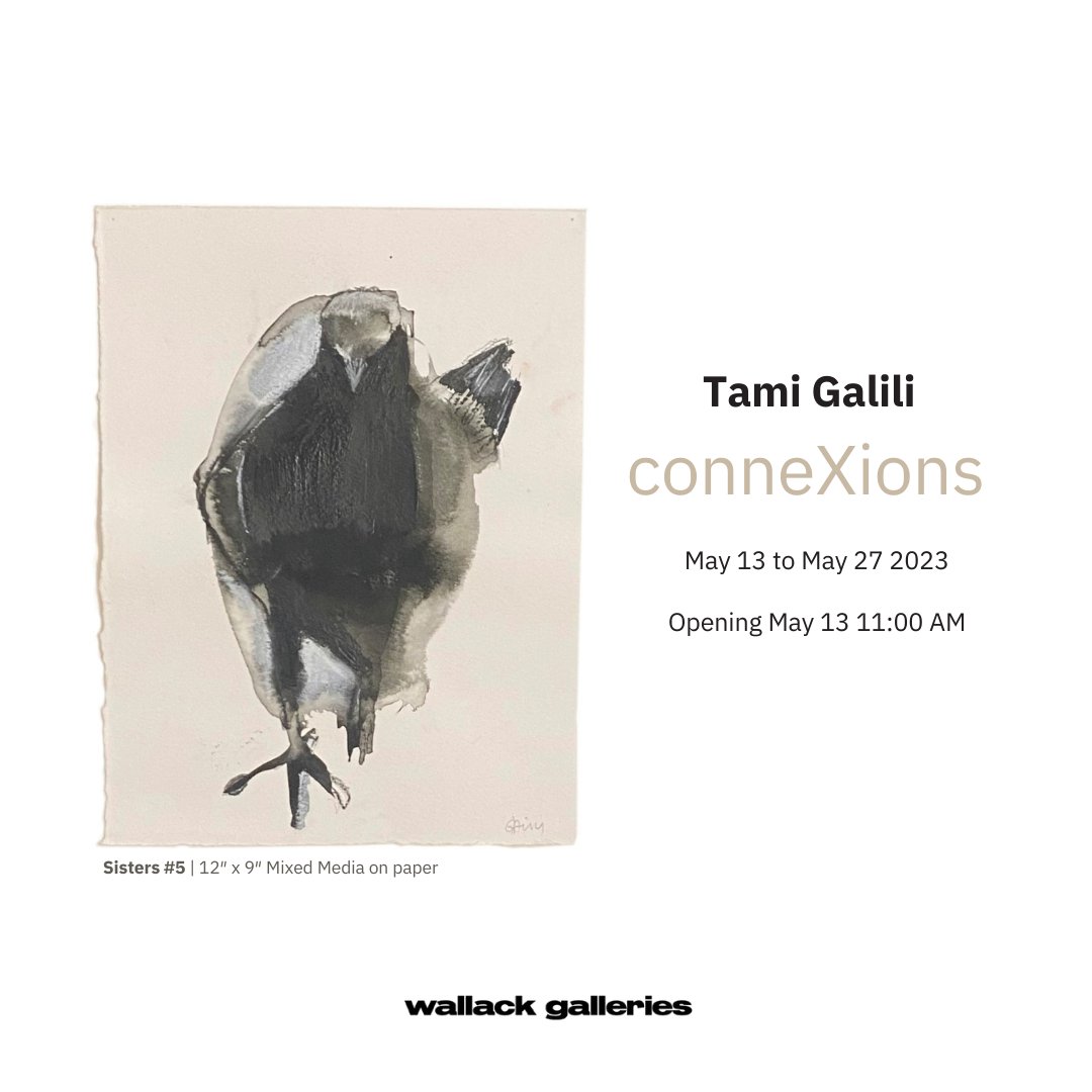 Opening today: conneXions by Tami Galili.