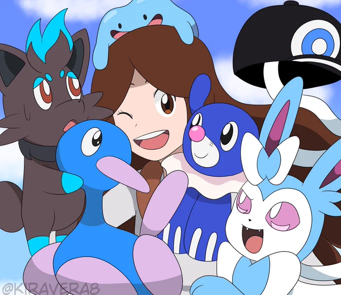 QRT with your blue art  just lots of blue pokemon!