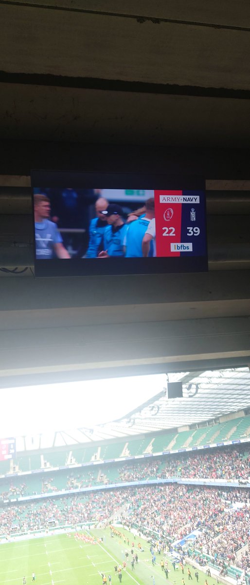 HMS FLYING FOX (@hmsflyingfox) on Twitter photo #Congratulations to <a href="/RNRugby/">Royal Navy Rugby</a> for their victory <a href="/ArmyvNavyRugby/">Army v Navy Match</a> at Twickenham Stadium today #ArmyNavy #Congratulations to <a href="/RNRugby/">Royal Navy Rugby</a> for their victory <a href="/ArmyvNavyRugby/">Army v Navy Match</a> at Twickenham Stadium today #ArmyNavy