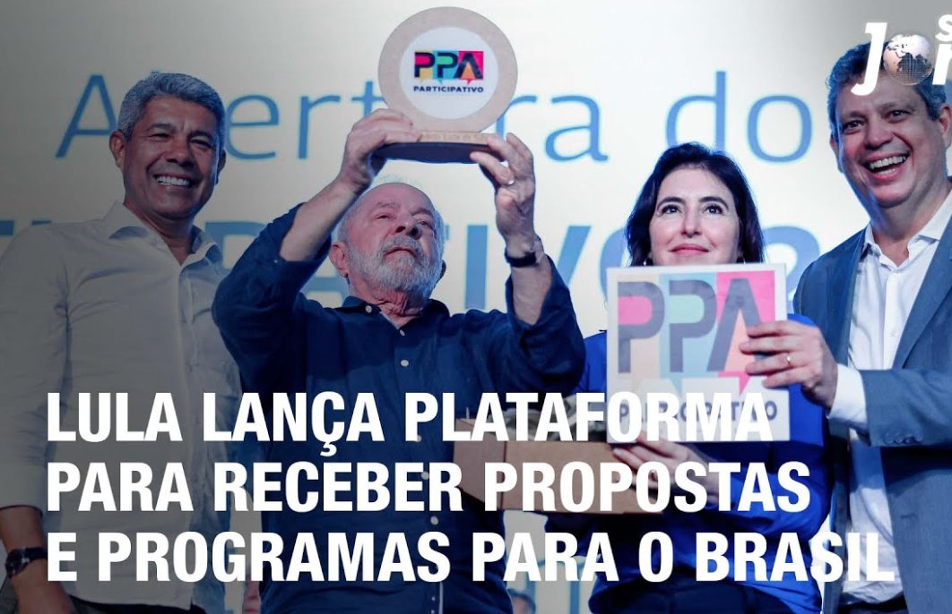 Em apenas dois dias, quase 25 mil brasileiros já participaram!! 

<a href="/LulaOficial/">Lula</a> lançou o PPA Participativo em software livre e o povo tá ocupando! 👇👇
gov.br/brasilparticip…

E as 2 propostas com mais votos por enquanto surpreendem! Vamos contar no próximo tweet! (1/3) 🧶