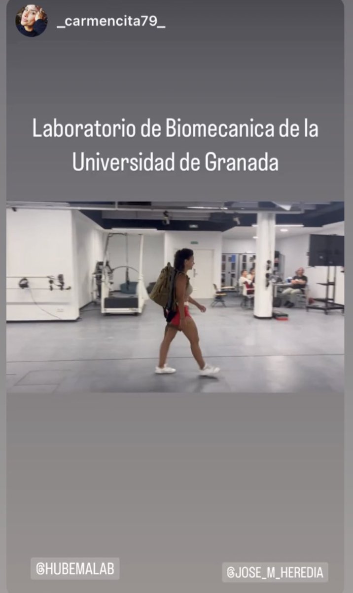 Last evaluations during biomechanics training week