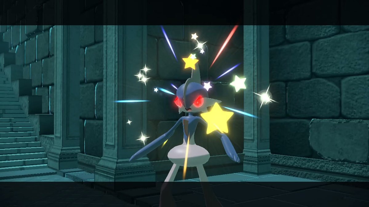 Shiny Alpha Gallade
#NintendoSwitch #PokemonLegendsArceus 
#ShinyPokemon