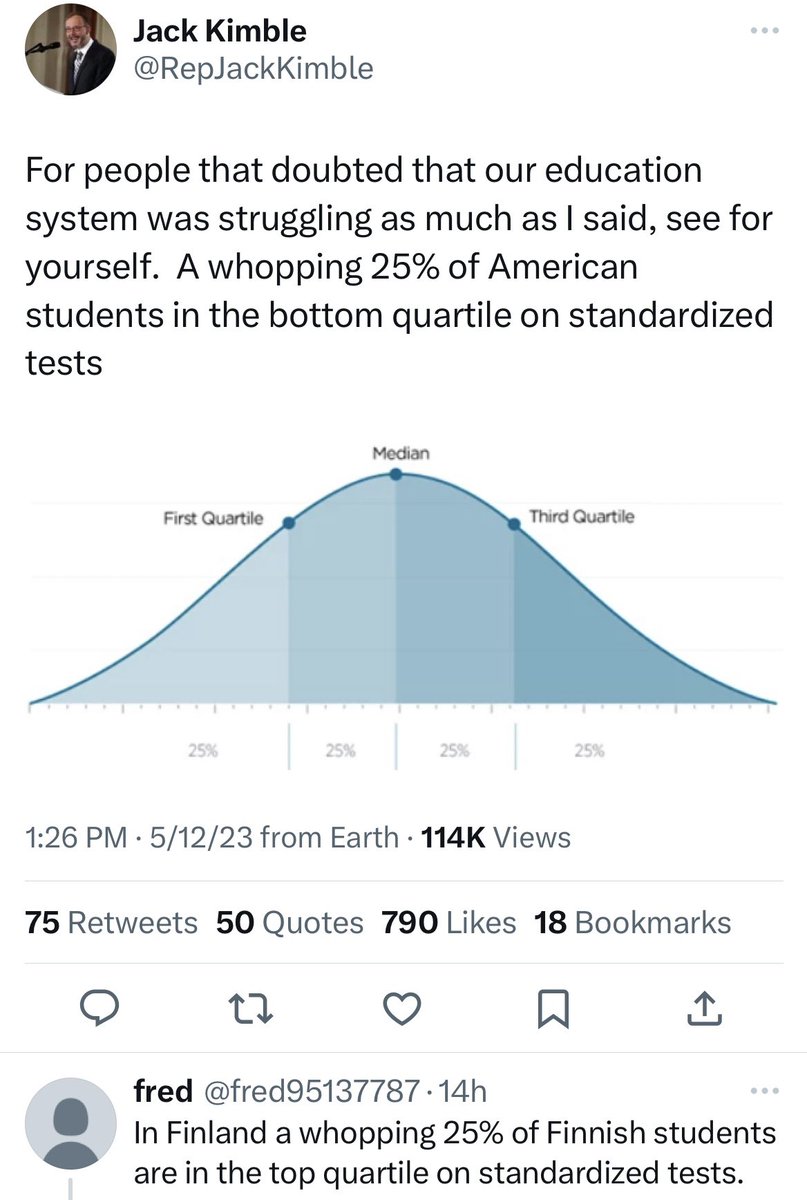 Ah…basic statistics…
This dude doesn’t get it! 
My math teacher soul is crying.