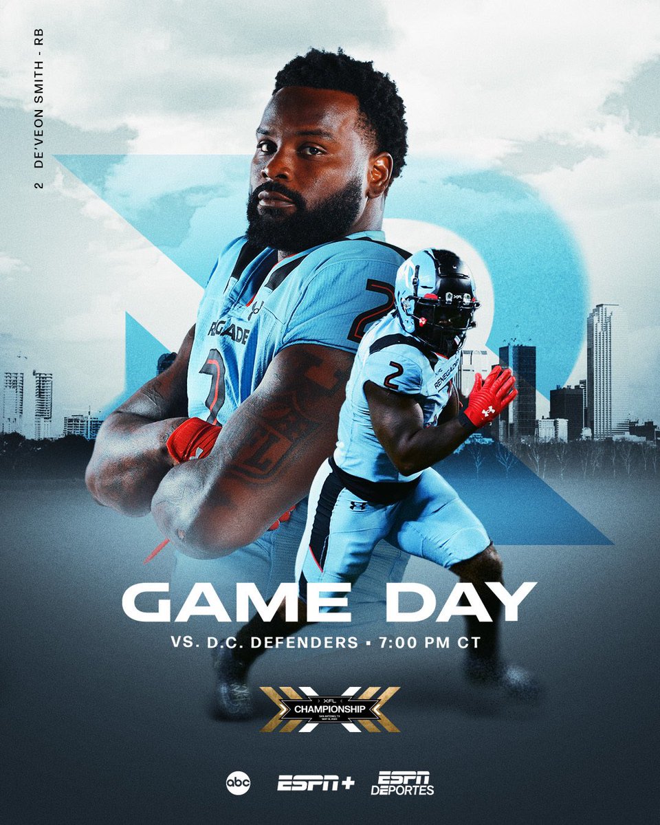 UFLRenegades's tweet photo. today is THE day 😤 https://t.co/fSkBmMwjME