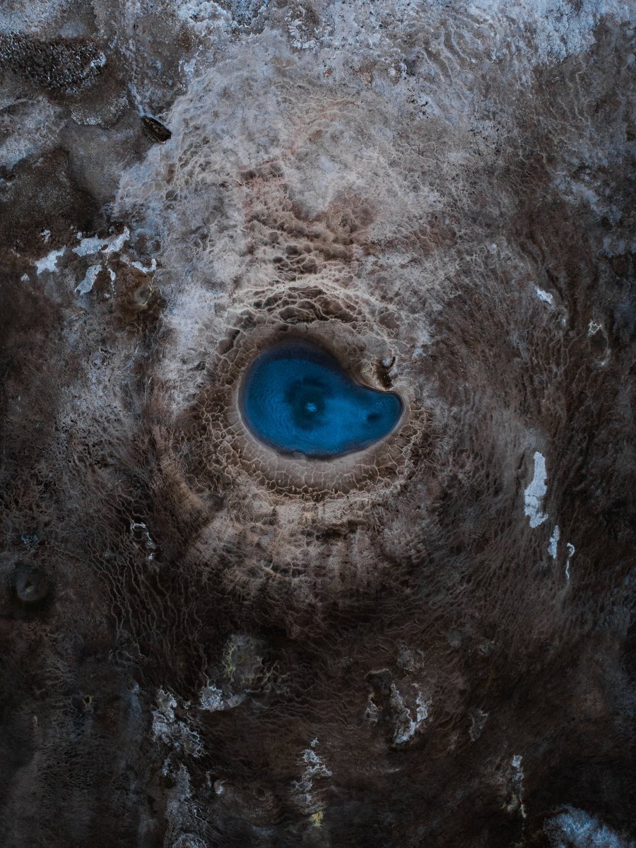 Aggi700's tweet photo. Gm.☕️

This is Hverir, my genesis on @foundation 

Some say it looks like an eye of an elephant. https://t.co/0PJ0SJfTWv