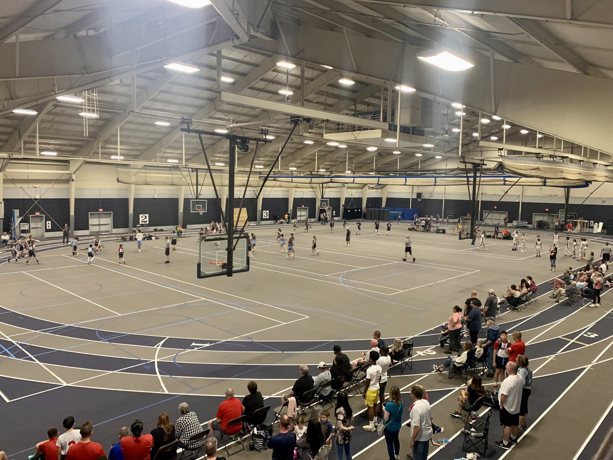 Great Day on Campus at Moravian University hosting an AAU event. 
🏀🏀🏀 #HoundEm