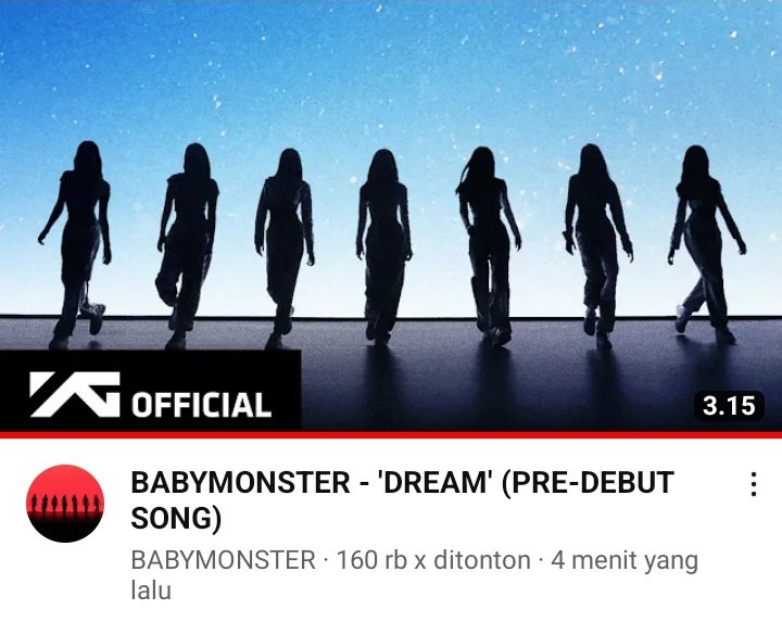 baemonnies's tweet photo. BABYMONSTER DREAM OUT NOW
#StreamDreamOnYouTube
#BABYMONSTER #DREAM https://t.co/xzHFYFsgRF