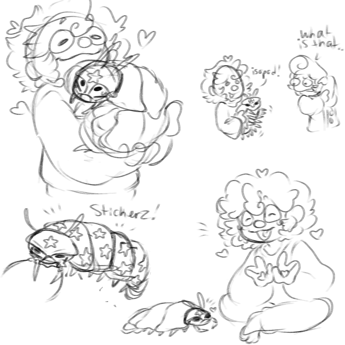 Sad_souls_found's tweet photo. Fun fact! Max has a pet isopod :) #welcomehomearg #Welcomehomeoc #Isopod https://t.co/jK4W0OWCV7