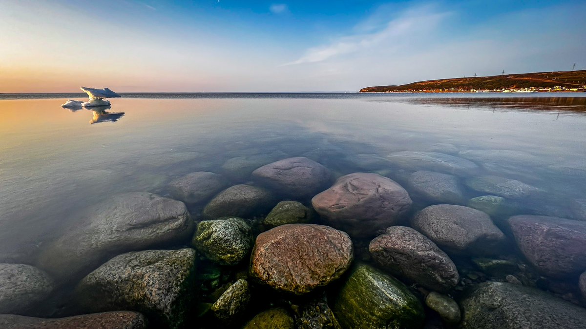 The wind can whistle through the valley and across the bay here something fierce  at times - but there are mornings like this to remind us just how still it can be.
