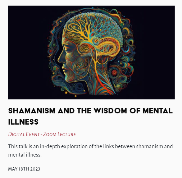 TheLastTuesdayS's tweet photo. Tonight's Lecture - Shamanism and the Wisdom of Mental Illness - Jez Hughes
#Shamanism #MentalIllness #JezHughes #MayaWatsonBracknell #DavidLuke @TheLastTuesdayS
https://t.co/dA6uqq8Sai https://t.co/8KHgXCTNE0