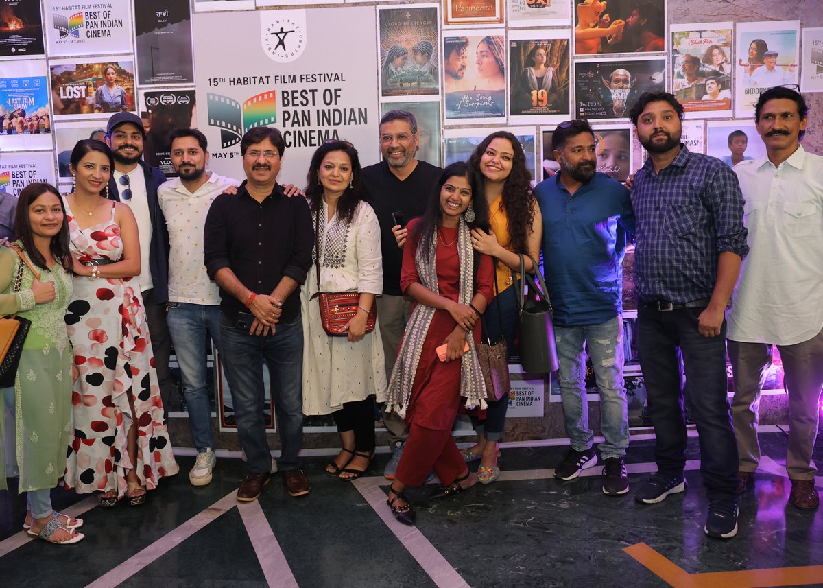 ftmotionpicture's tweet photo. Even though it was a weekday afternoon, the enthusiasm for our movie #MaatiPehchaan inspired people to come not only from Delhi/NCR but also from Aligarh, Almora and Dehradun to watch it at the #15thHabitatFilmFestival, Habitat World, @habitatworld in New Delhi.

@farazshere https://t.co/UvTGC0Dboy