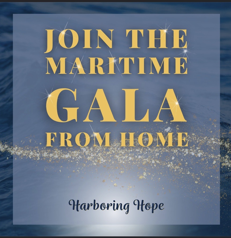 Join the Maritime Gala virtually & bid on live auction items tonight! Log in the zoom link (passcode gala) at 7:20 p.m. PST to watch the film premiere of Harboring Hope, linktr.ee/mpssociety to access it all gala! The Zoom room opens at 7:20 p.m. PST tonight.