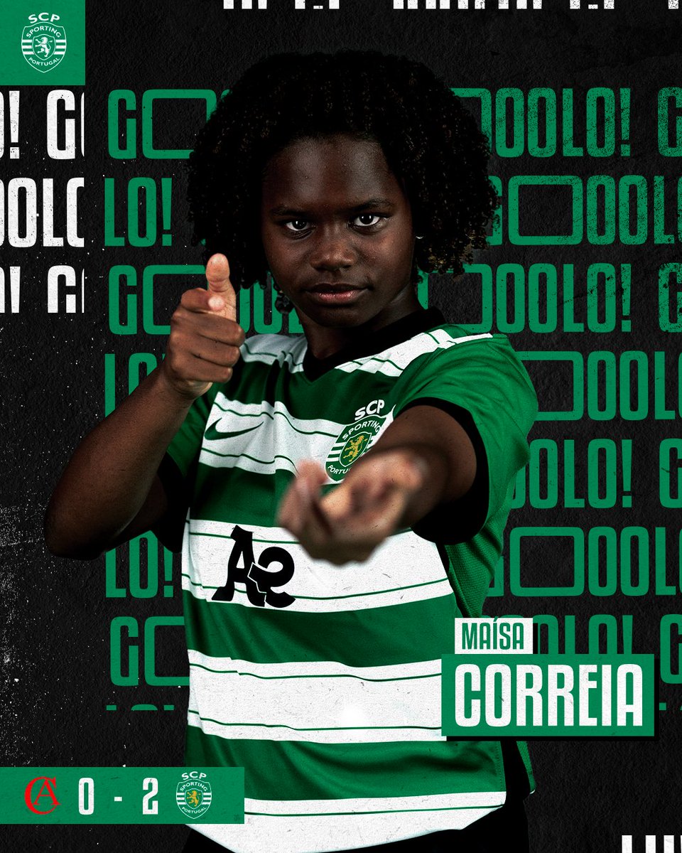 #FutFemSCP | 🎙️ 54' GOLOOOOOOOOOOOOOO!! Maísa Correia!!

#CASCP | 0-2 | #LigaBPI