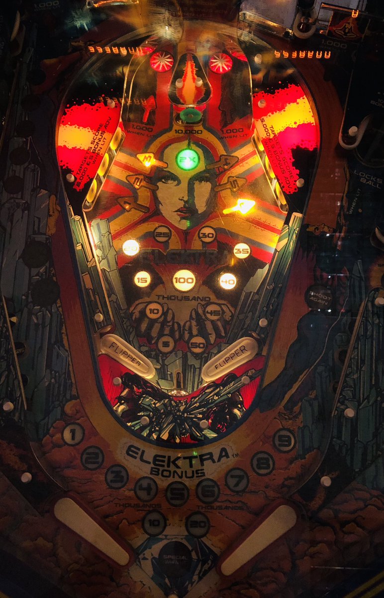 The Pinball Office in Sawbridgeworth is perfect - best GenX time ever. Great venue+games (air/clean), super friendly, 3 hrs of finger-joint-locking fun 🙌😊 Around Herts/Essex? Then treat yourself! #thepinballoffice #GenerationX #addamsfamily #retrographics #retrogaming