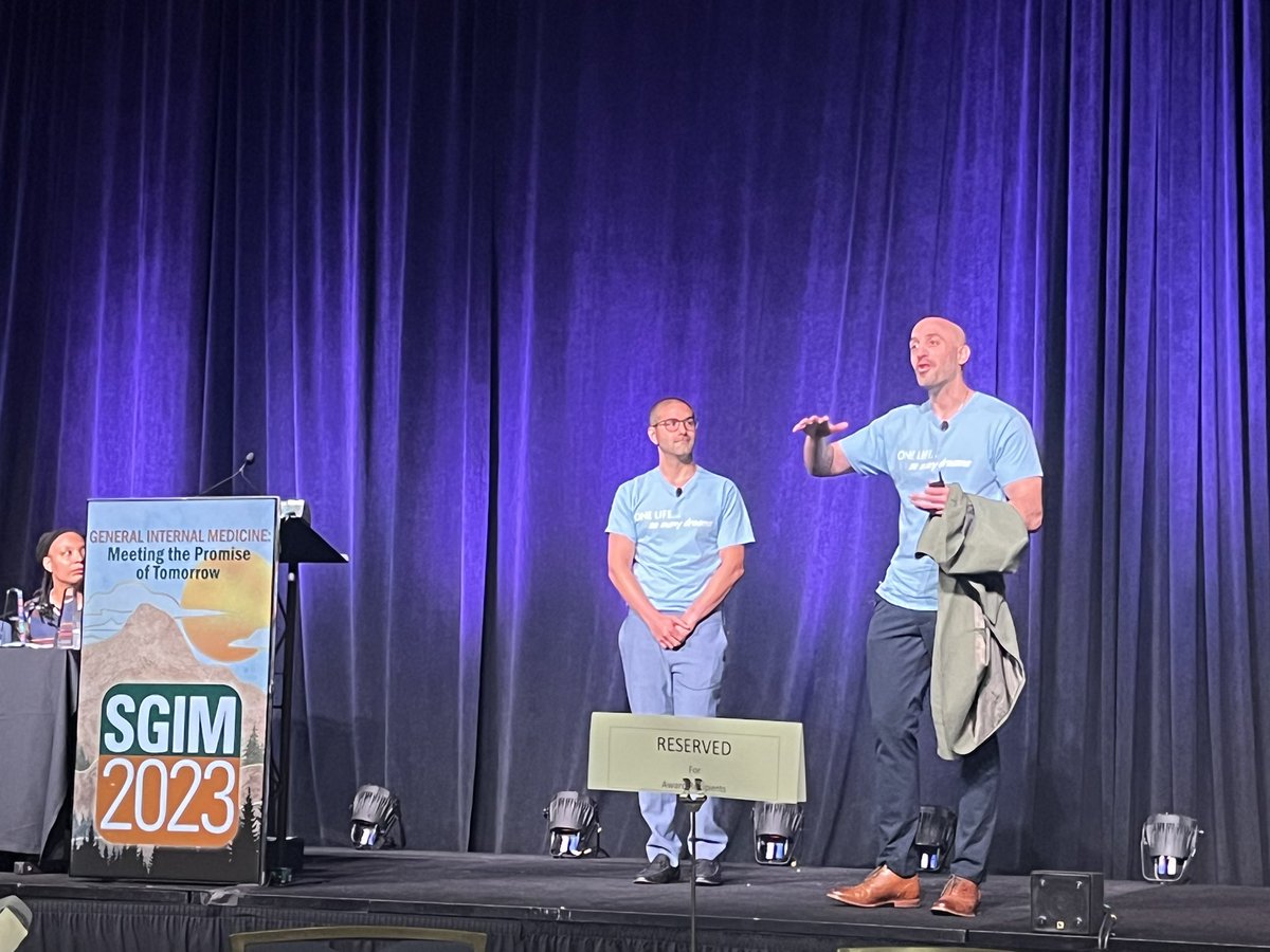 <a href="/CPSolvers/">The Clinical Problem Solvers</a> and <a href="/rabihmgeha/">Rabih Geha</a>’s plenary at #SGIM23 centered on a meaningful tribute to <a href="/Rafameed/">Rafael Medina</a>, which was aptly summarized by Dr. Manesh that they wanted to “carry out passions on our sleeves and let it touch as many people as possible.” Grateful for this community they foster