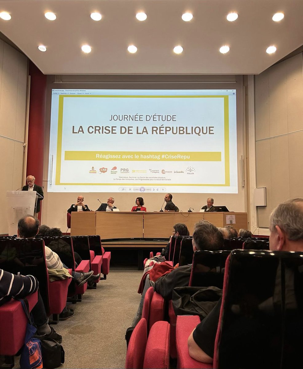 Jean-Paul Jeandon (@jp_jeandon) on Twitter photo J’ai participé aujourd’hui à la Journée de réflexion sur la crise de la République organisé par <a href="/LabSocDem/">Le LAB de la social-démocratie</a> de <a href="/Laurent_Joffrin/">Laurent Joffrin</a> <a href="/mdestot/">Michel Destot</a> et <a href="/jccambadelis/">Jean-Chr. Cambadélis</a>
J’ai pour ma part contribué à la thématique sur la crise écologique et énergétique.
#CriseRepu J’ai participé aujourd’hui à la Journée de réflexion sur la crise de la République organisé par <a href="/LabSocDem/">Le LAB de la social-démocratie</a> de <a href="/Laurent_Joffrin/">Laurent Joffrin</a> <a href="/mdestot/">Michel Destot</a> et <a href="/jccambadelis/">Jean-Chr. Cambadélis</a>
J’ai pour ma part contribué à la thématique sur la crise écologique et énergétique.
#CriseRepu