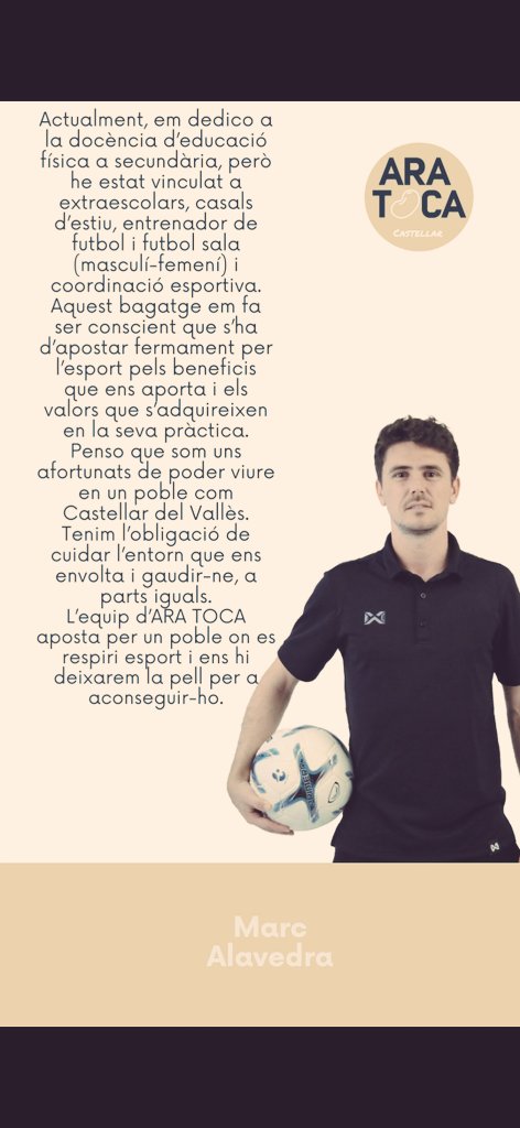 Ara Toca Castellar tweet media