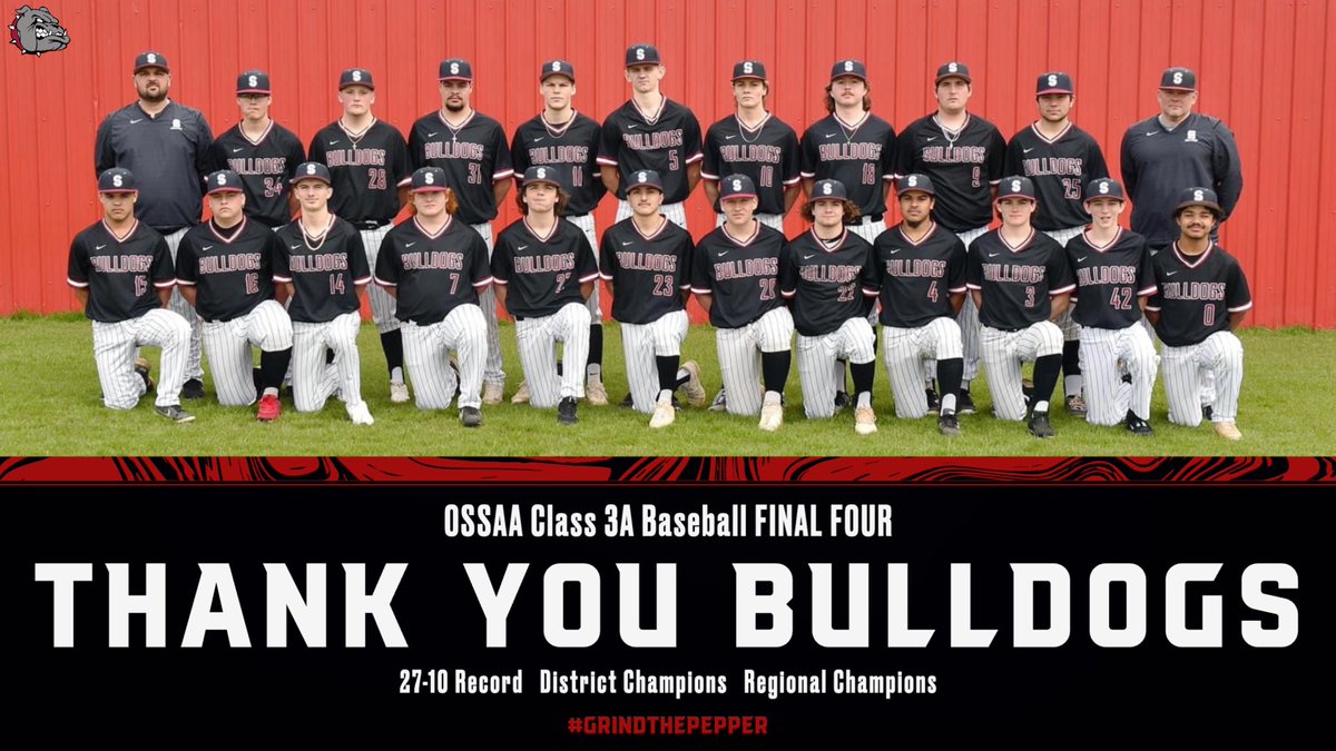 To conclude a remarkable season, we say THANK YOU BULLDOGS. You made Spiro proud.