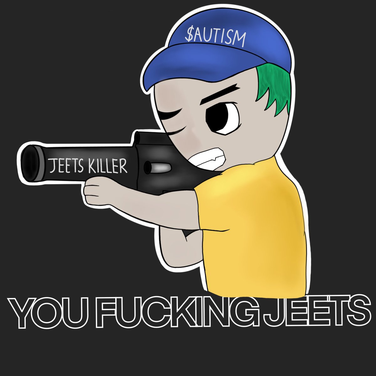 LMAOOOOOO 

SOME WHALE BOT BOUGHT IN 37.2698 ETH AND IMMEDIATELY SOLD FOR 37.3602

THE $AUTISM FUND TOOK $2700 USD OFF THAT SALE

ENJOY YOUR 0.0904 ETH DRAIN BOZO

😂🖕

YOU JEET 

WE SWEEP

FUCK YOU $AUTISM