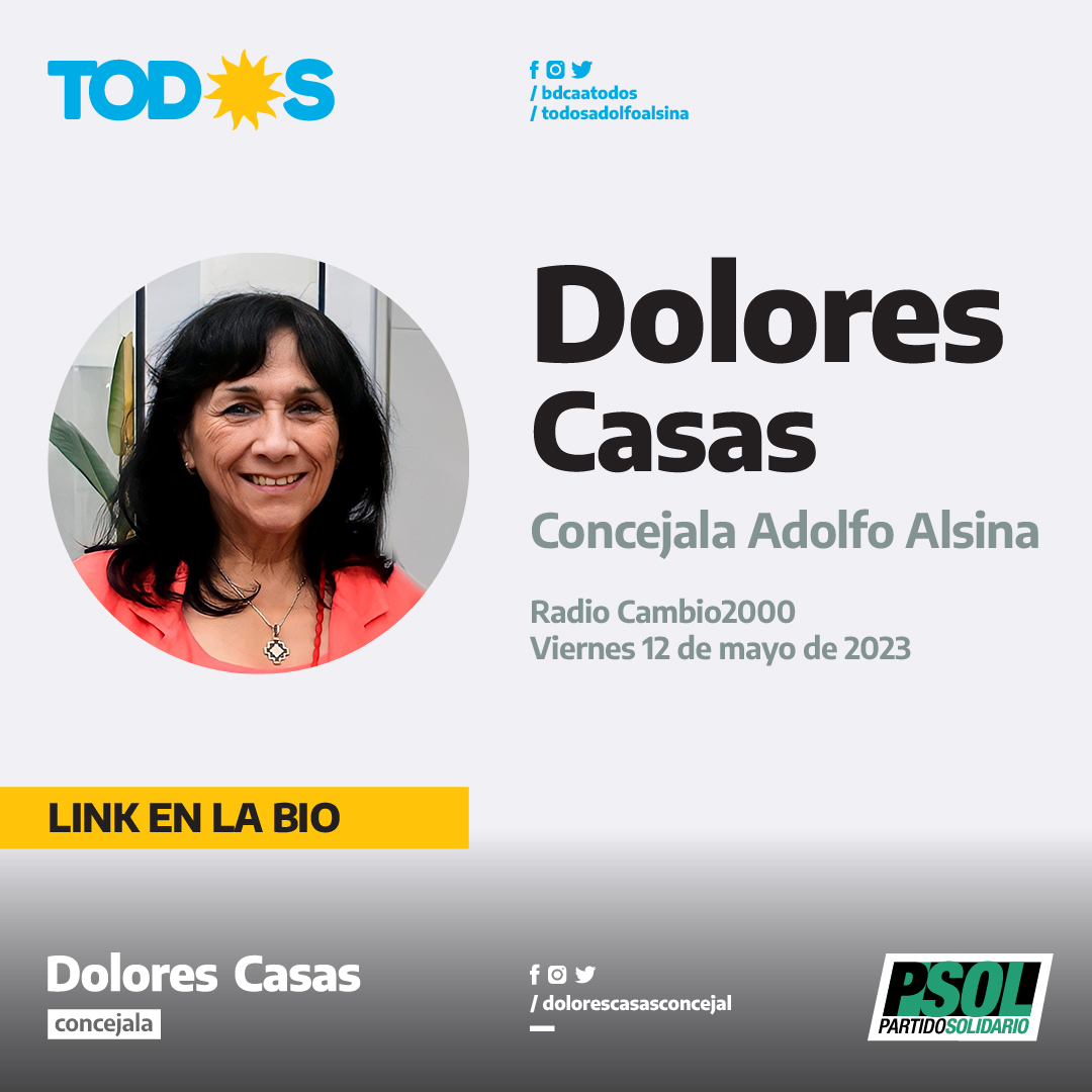 DoloCasas's tweet photo. Ayer viernes estuve dialogando con Miguel Franceschelli en Radio Cambio2000 acerca de la reciente visita de la senadora María Reigada.
https://t.co/XUgTzoGFaf https://t.co/7DeEt4s8lo