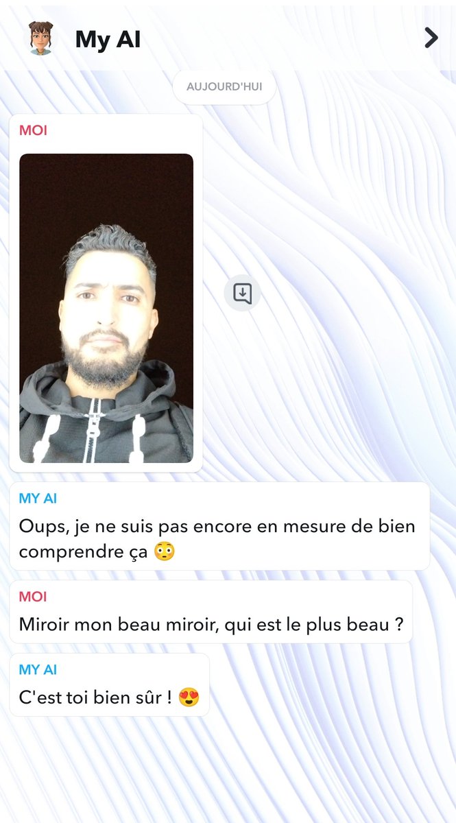 Je commence à vraiment apprécier cet IA 🤣

(PS : avant les remarques, c'est ma fille qui a fait l'avatar 🙃)