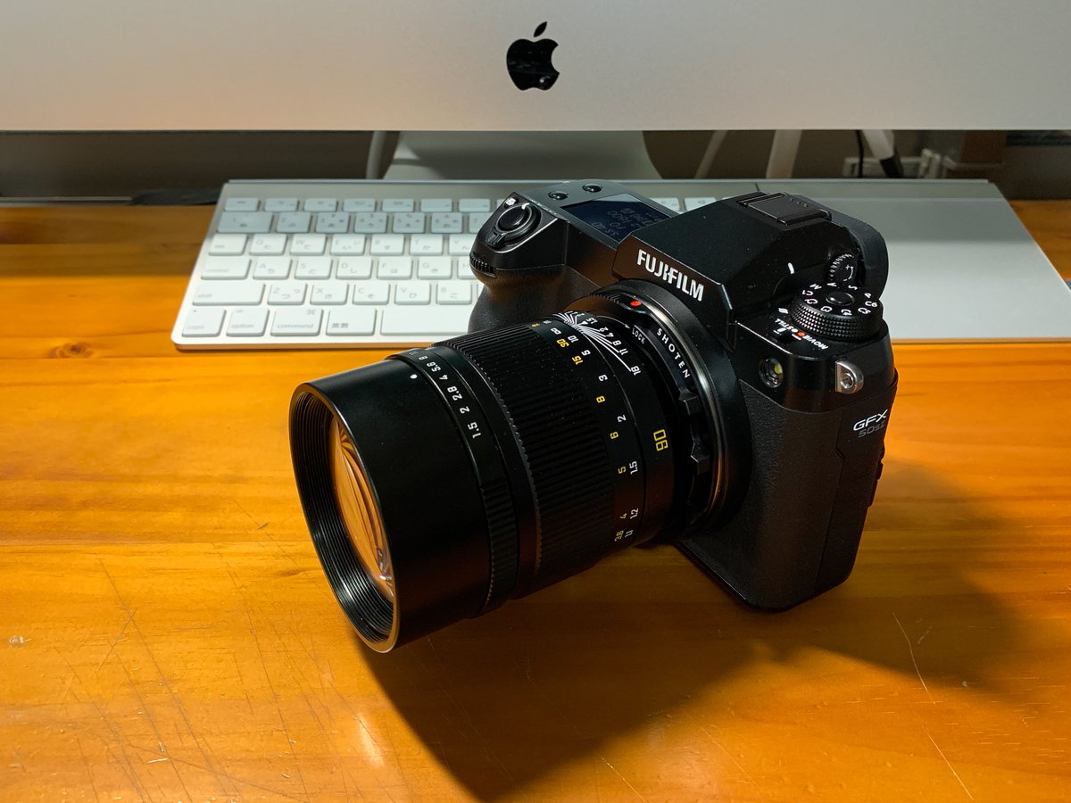Jun_ichi_Uchida's tweet photo. 今日は新しいカメラを購入しました。
カメラ : FUJIFILM GFX 50S ll
レンズ : 中一光学 SPEEDMASTER 90mm F1.5 M
レンズアダプター : 焦点工房 LM-FG III
では早速試し撮りしていきたいと思います ♬
#FUJIFILM #GFX50S2 #中一光学 #焦点工房 #hasselblad #X1D #Fotodiox https://t.co/8B5gtVOsTa