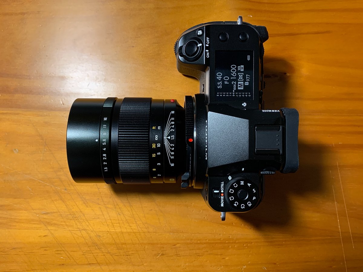 Jun_ichi_Uchida's tweet photo. 今日は新しいカメラを購入しました。
カメラ : FUJIFILM GFX 50S ll
レンズ : 中一光学 SPEEDMASTER 90mm F1.5 M
レンズアダプター : 焦点工房 LM-FG III
では早速試し撮りしていきたいと思います ♬
#FUJIFILM #GFX50S2 #中一光学 #焦点工房 #hasselblad #X1D #Fotodiox https://t.co/8B5gtVOsTa