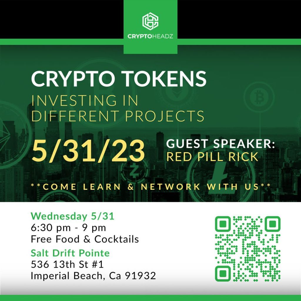 Come check us out on the 31st 💰

eventbrite.com/e/crypto-token…