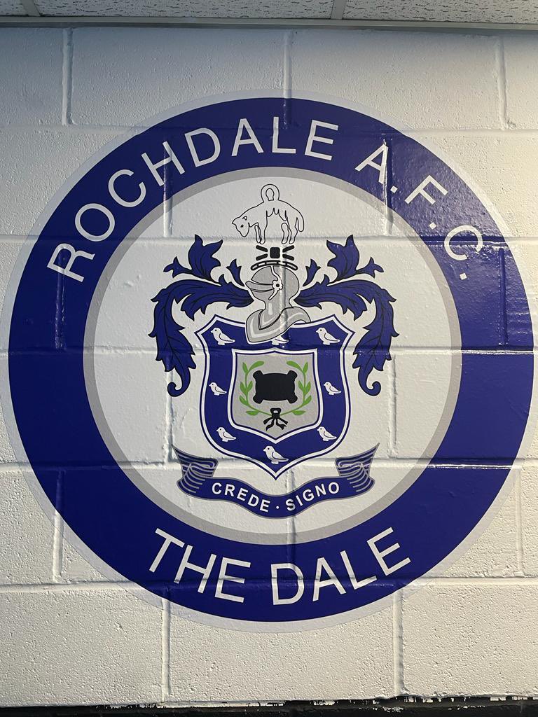 Thanks to the @RochdaleS_FC boys for their great hospitality and warm welcome today. Lots of money raised for @Edgarsgift in our charity match.  A great experience 💙 #LeicesterCharity #SupportLocalCharity