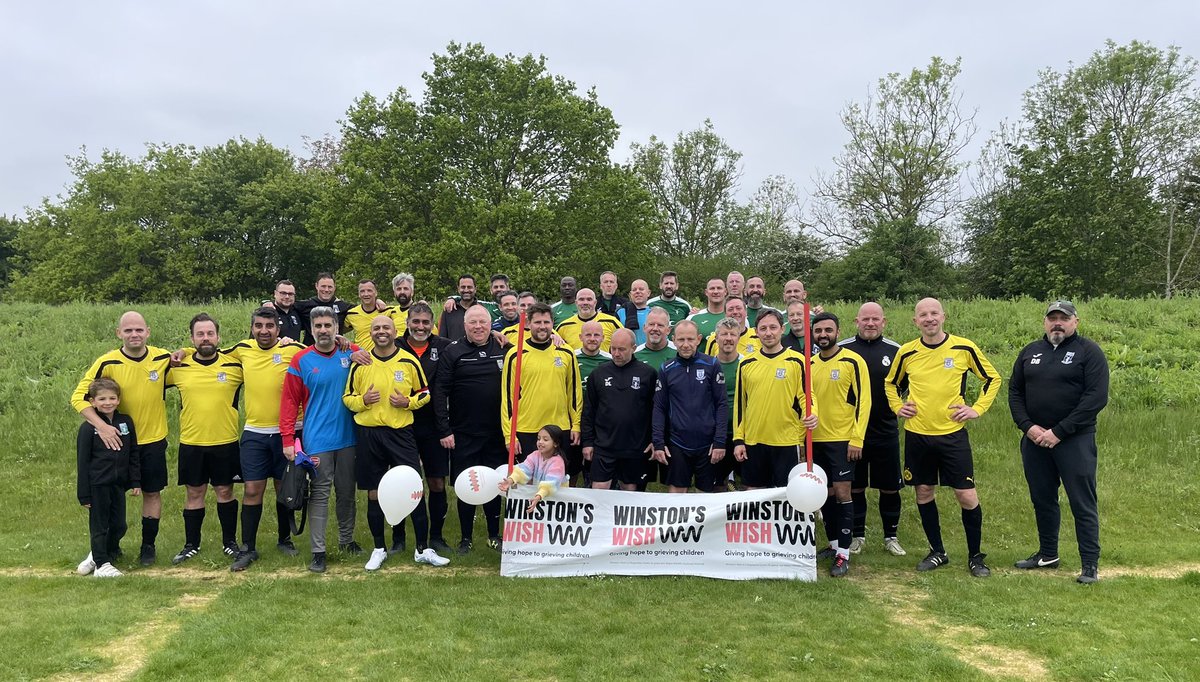 croxley_fc's tweet image. CGFC Vets win against coaches in hard fought charity match organised by our fabulous Dean all in aid of Winston’s Wish. 
Please support Dean’s fund raiser:
justgiving.com/page/cgfc-char…