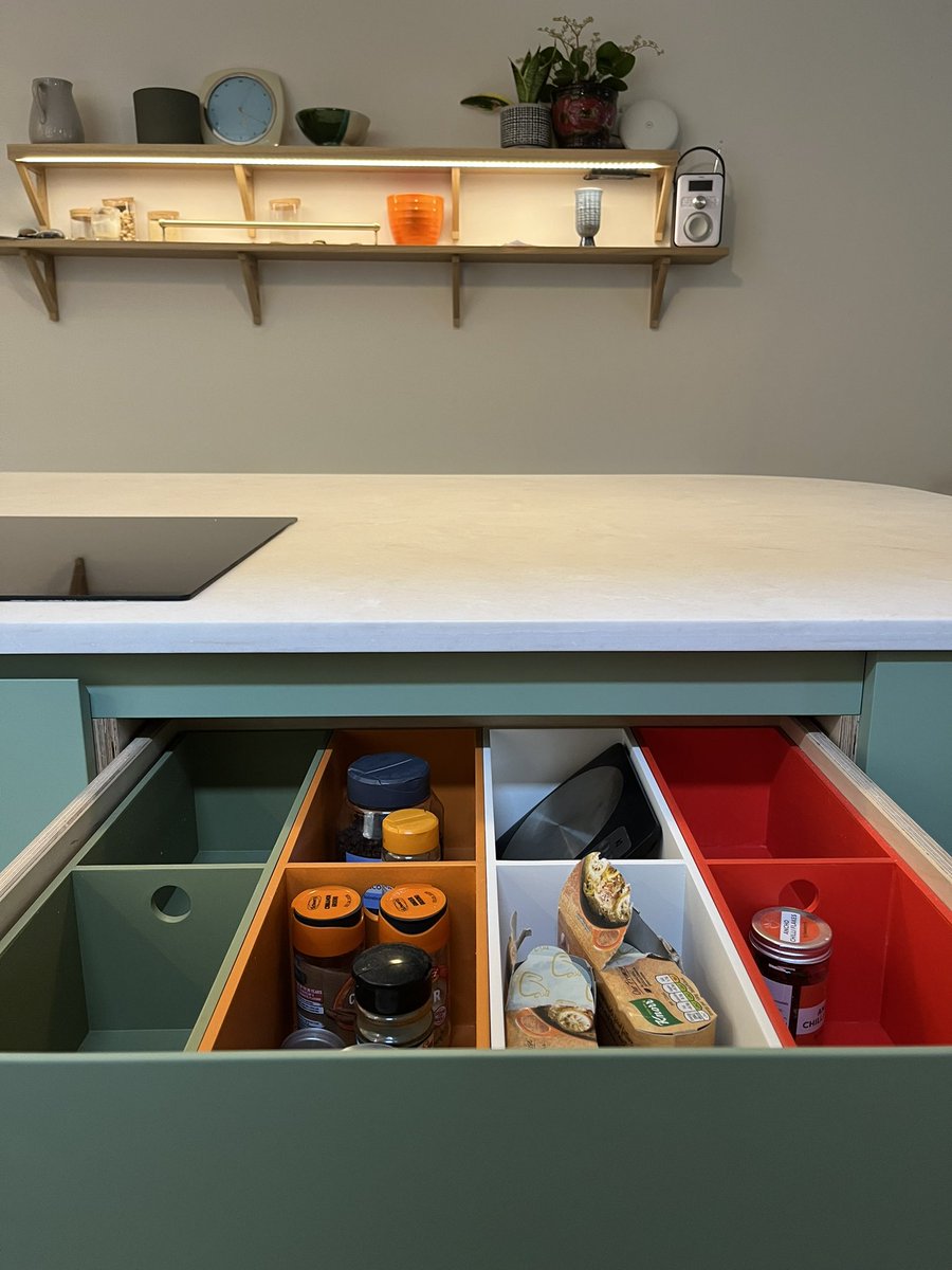 MakerTweets's tweet image. Our latest kitchen project - nearly complete.