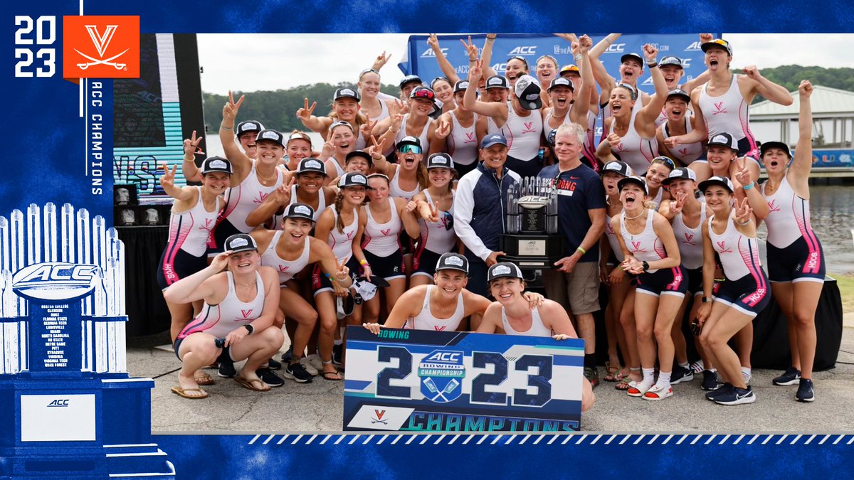 2023 ACC Rowing CHAMPIONS 🏆
<a href="/UVARowing/">Virginia Rowing</a> wins its 13th consecutive ACC Title!