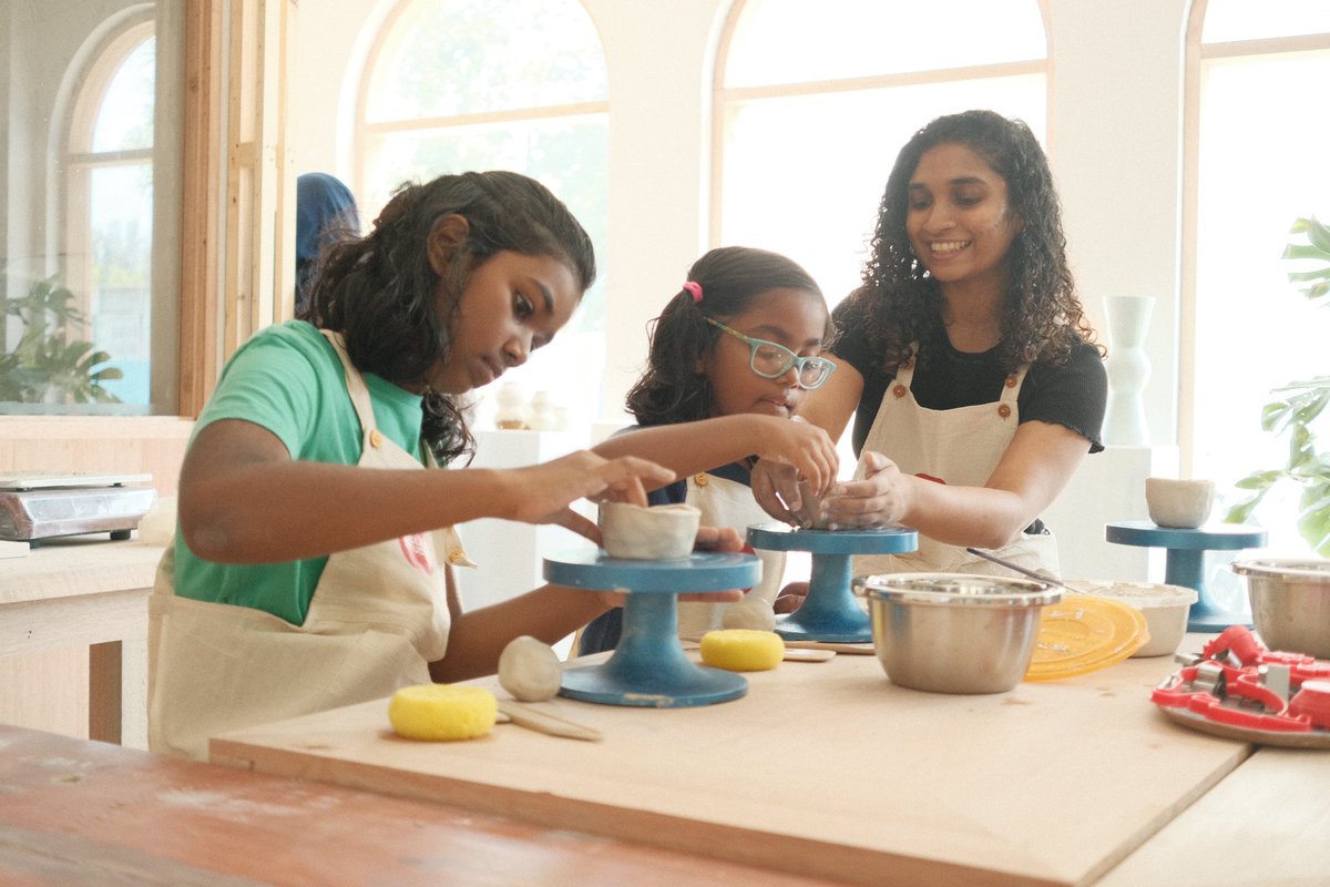Discover the magic of clay at our kid's clay studio class. Let them mold, shape, and create their own masterpieces while having a blast. Sign up on our website or message us on WhatsApp/Viber 7766717
