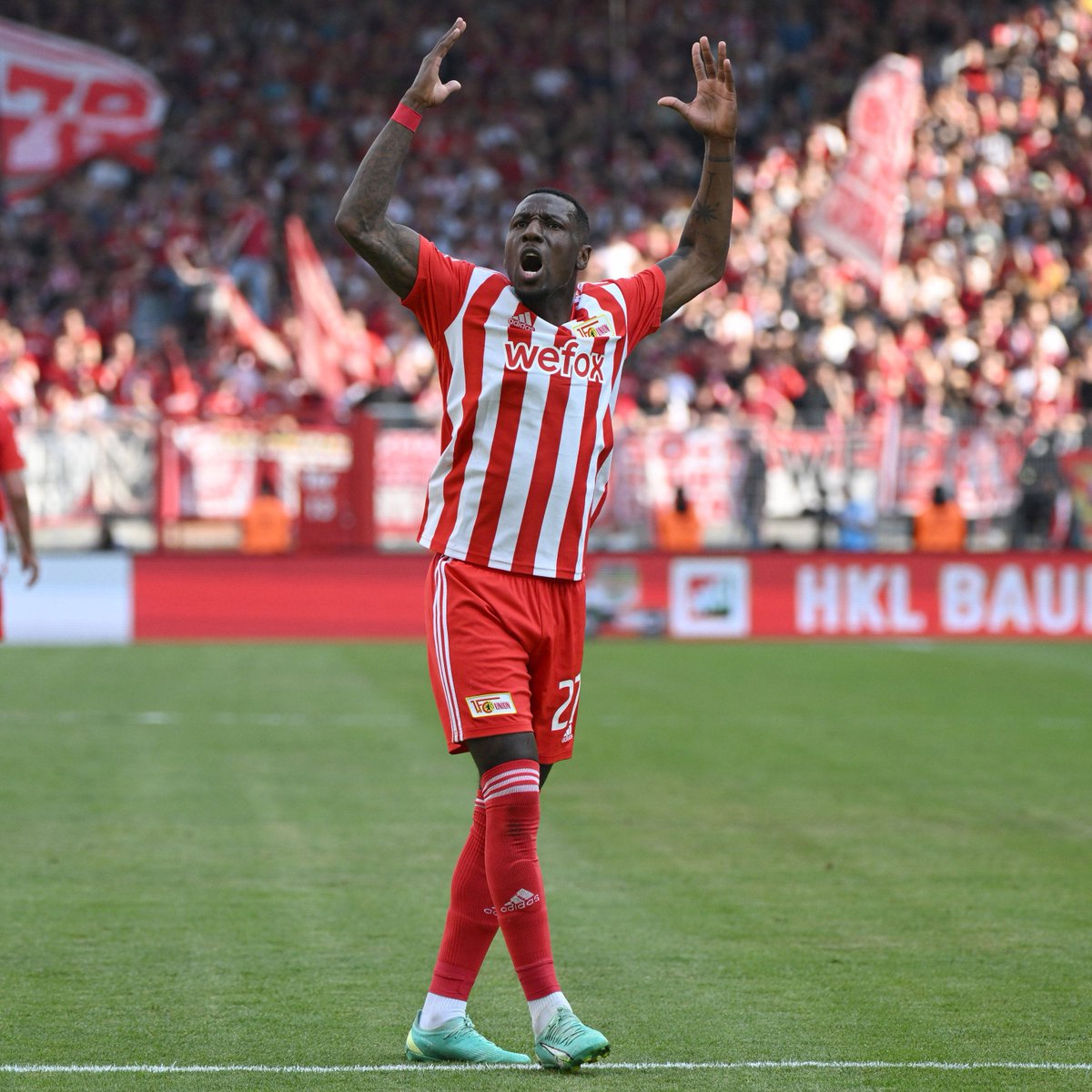 🔎 | FOCUS

Sheraldo Becker put on a show as Union Berlin recorded an important 4–2 win over Freiburg:

👌 36 touches
⚽️ 2 goals
🎯 3 shots/2 on target (0.50 xG)
🅰️ 2 assists
🔑 3 key passes
👟 13/14 accurate passes (0.31 xA)
🦵 2 tackles
📈 9.3 Sofascore rating

👏👏

#FCUSCF